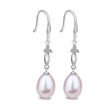 Pink Pearl Earring